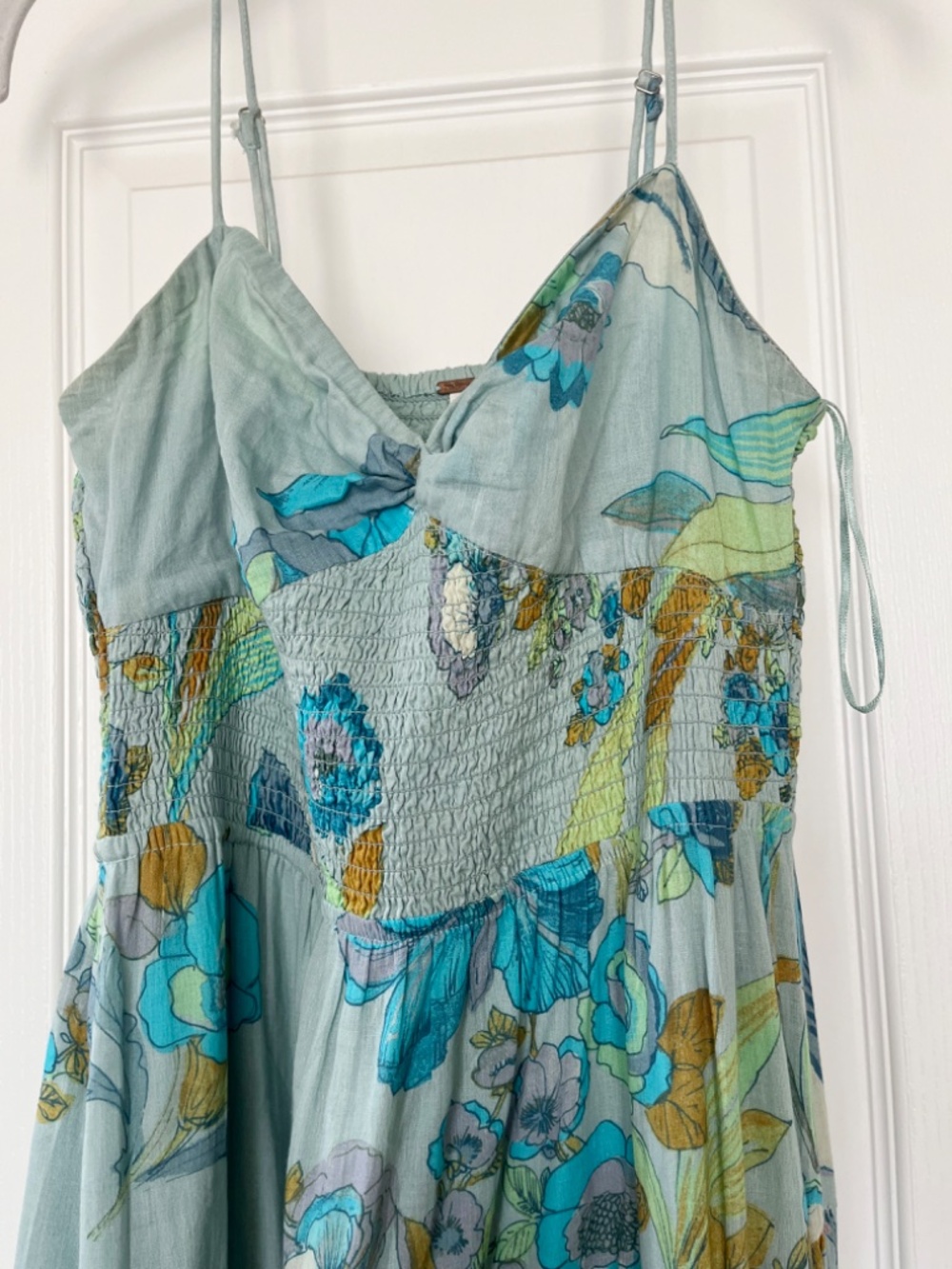 Free People FP Sundrenched Printed Maxi Dress Medium - Picture 5 of 5